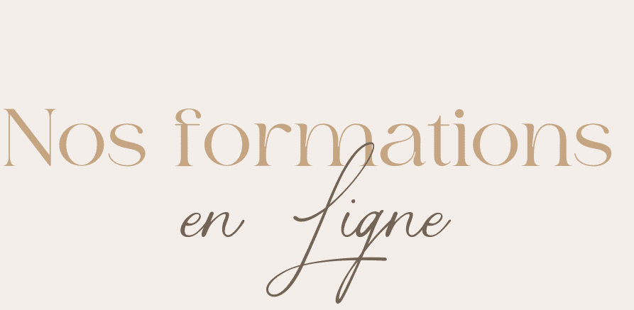 Catalagoue de formations esthétique en ligne (elearning) pour se former à distance à votre rythme sans devoir fermer votre institut ou vous déplacer. Centre de formation esthétique Saoussane Beauty